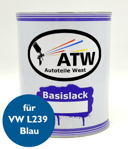 Autolack für VW L239 Blau